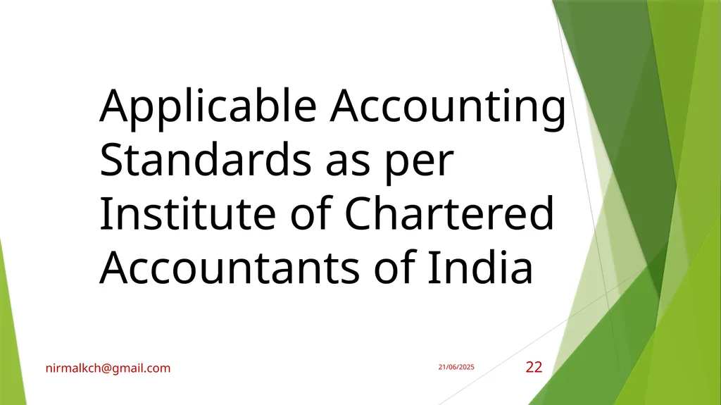 Financial Reporting Standards and Transparency - slide 22 of 28