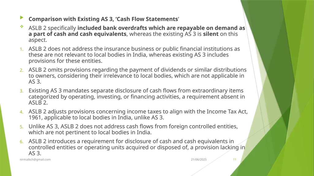 Financial Reporting Standards and Transparency - slide 11 of 28