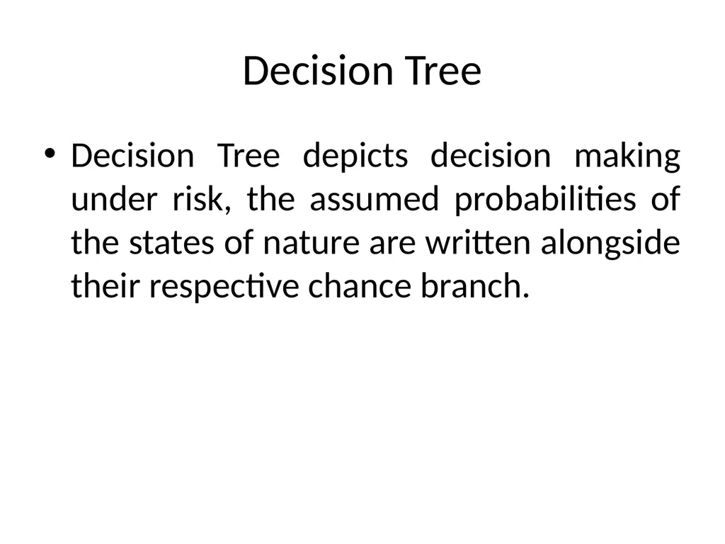 UNIT IV Decision Making by: Dr. Pravin Kumar - slide 60 of 65