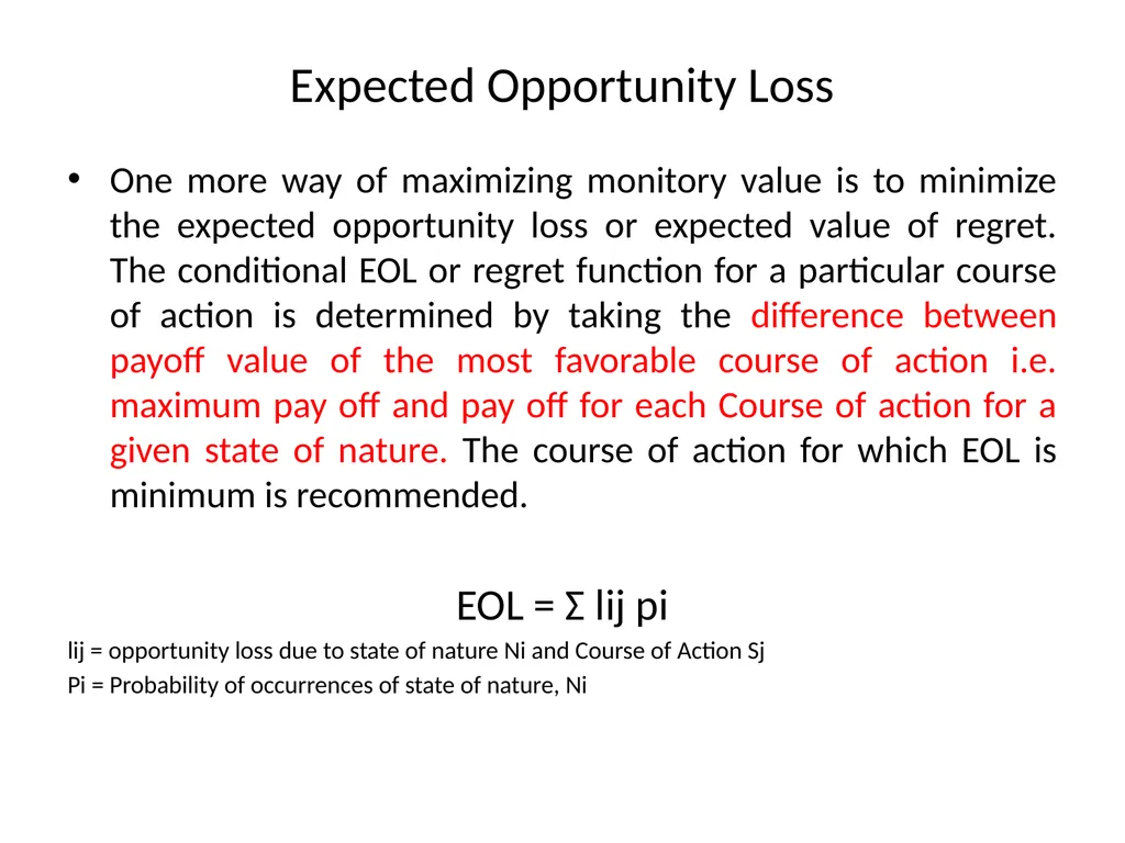 UNIT IV Decision Making by: Dr. Pravin Kumar - slide 44 of 65