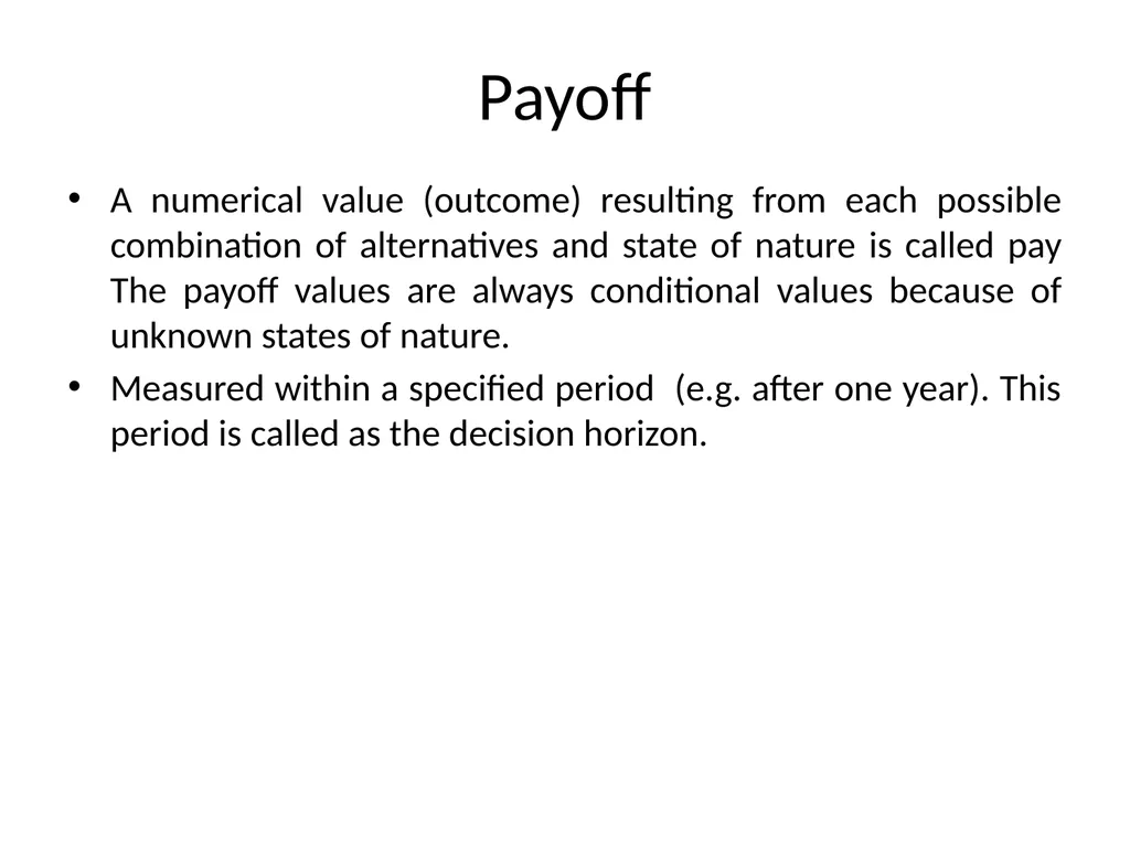 UNIT IV Decision Making by: Dr. Pravin Kumar - slide 5 of 65