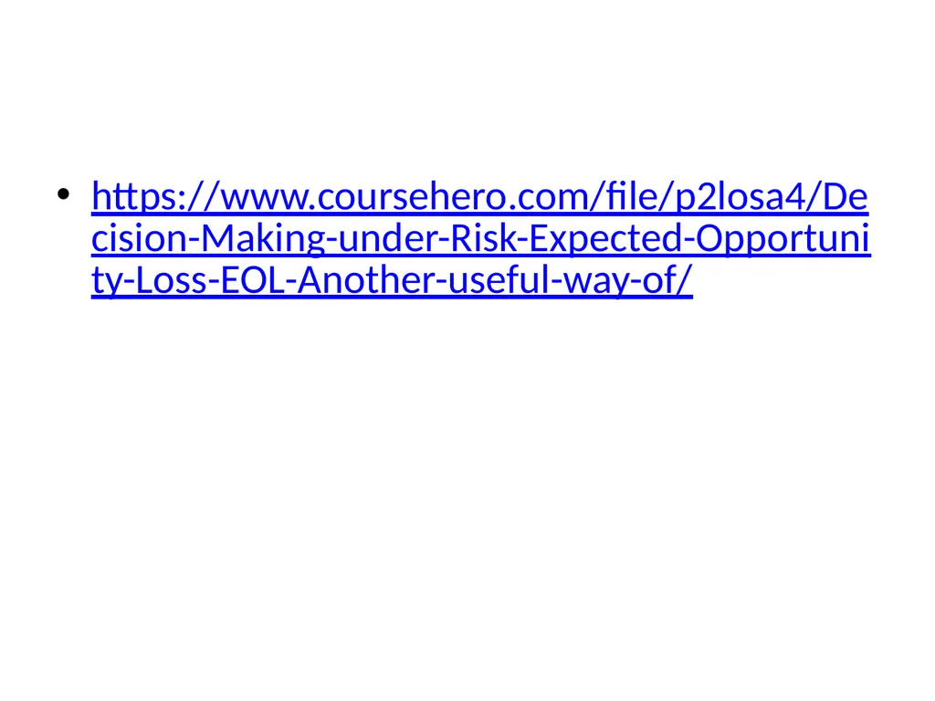 UNIT IV Decision Making by: Dr. Pravin Kumar - slide 45 of 65