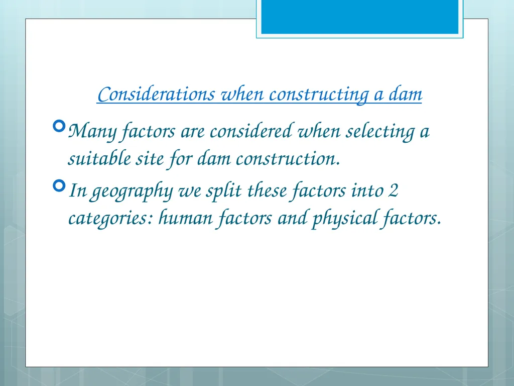 River Basin Management Higher Geography Structure - slide 5 of 14