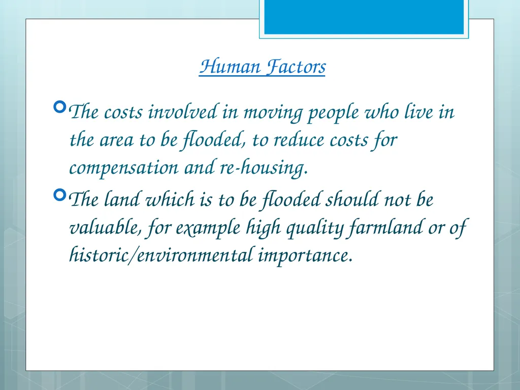 River Basin Management Higher Geography Structure - slide 7 of 14