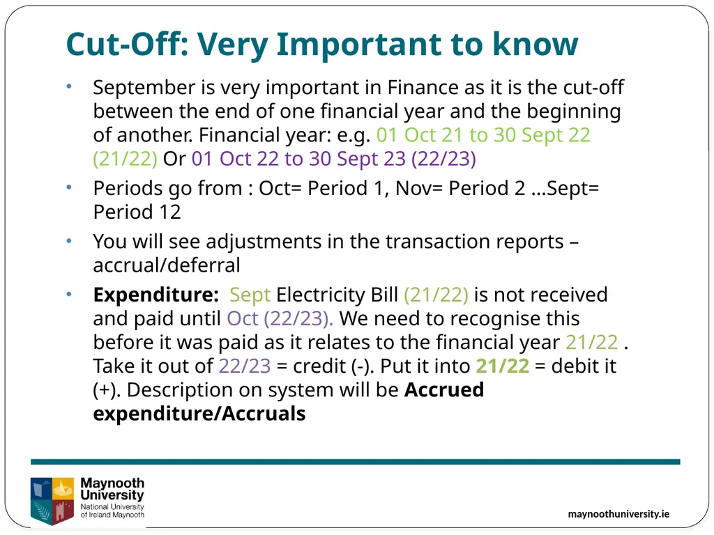 Dept. Finance Report Training Sept 2022 Cheryl - slide 7 of 17