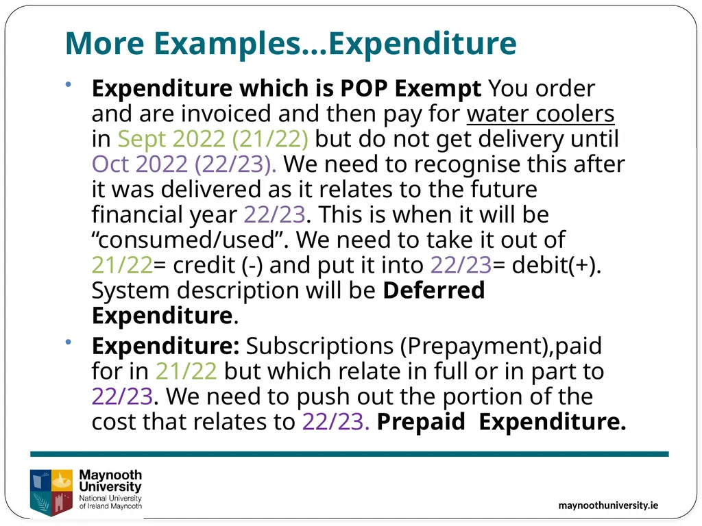 Dept. Finance Report Training Sept 2022 Cheryl - slide 8 of 17