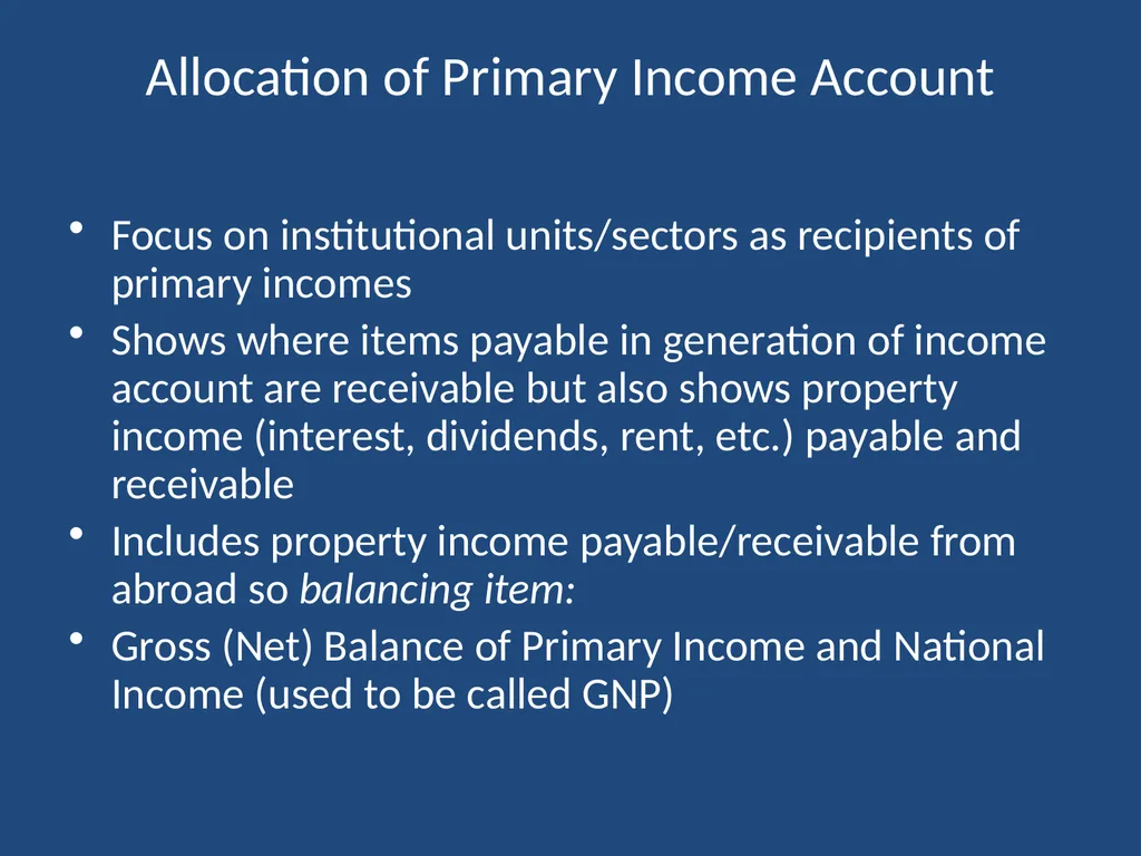 System of National Accounts Training of Trainers - slide 13 of 23