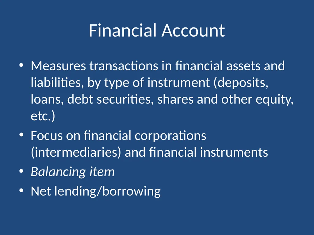 System of National Accounts Training of Trainers - slide 17 of 23
