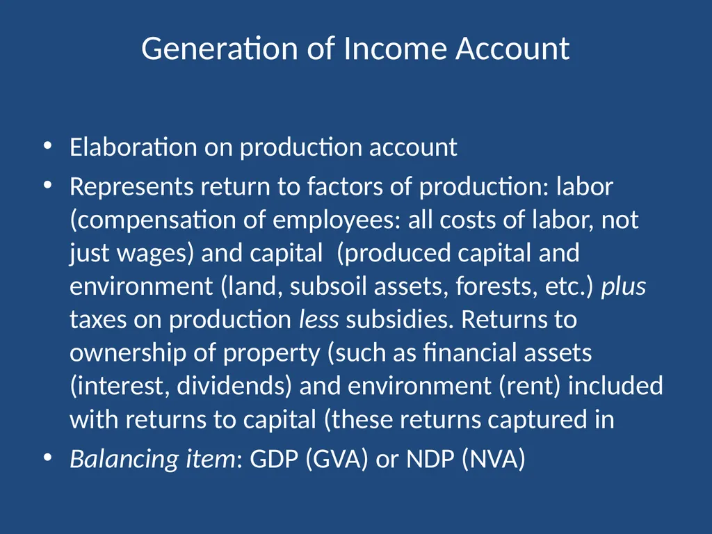 System of National Accounts Training of Trainers - slide 12 of 23