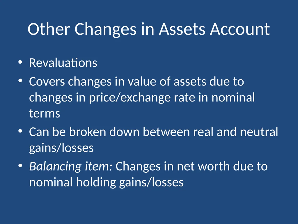 System of National Accounts Training of Trainers - slide 21 of 23