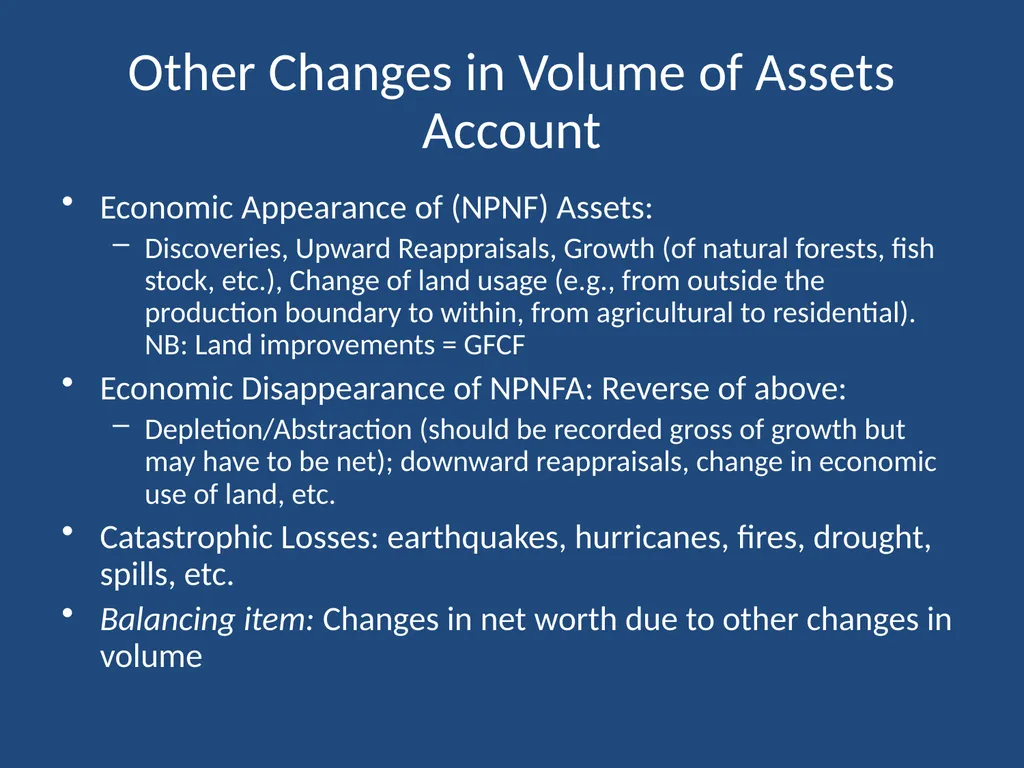 System of National Accounts Training of Trainers - slide 20 of 23