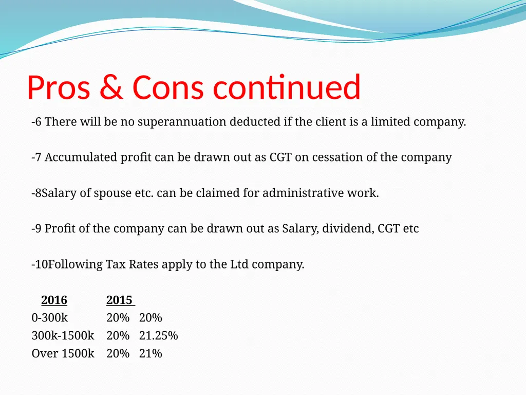 Presentation on Accounts & Taxation By Mr. - slide 24 of 30