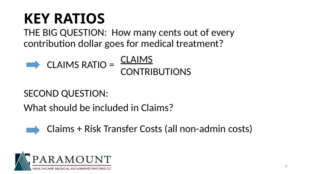 NAMAF TRUSTEE TRAINING 21 JULY 2018 FINANCIAL - slide 8 of 19