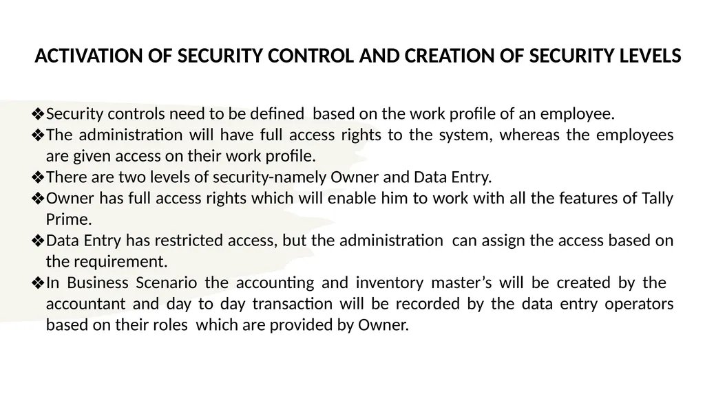 TALLY PRIME PART-A INFORMATION TECHNOLOGY MODULE 2 - slide 86 of 111
