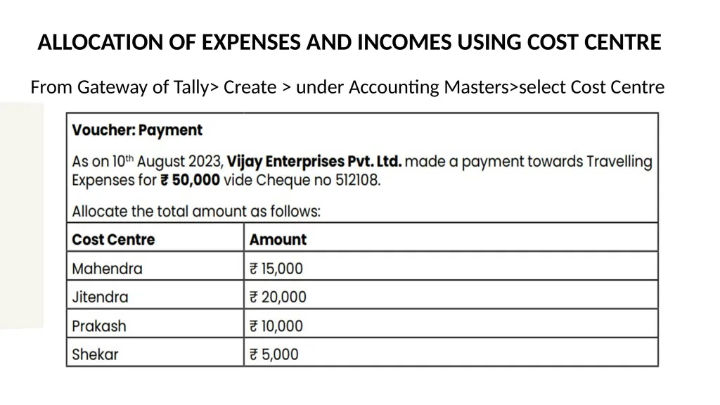 TALLY PRIME PART-A INFORMATION TECHNOLOGY MODULE 2 - slide 43 of 111
