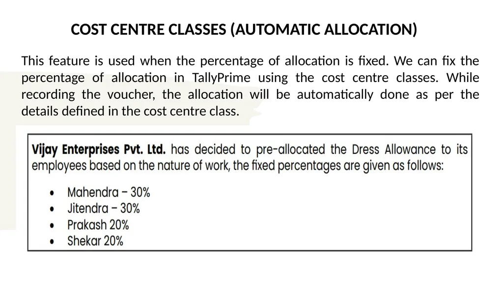 TALLY PRIME PART-A INFORMATION TECHNOLOGY MODULE 2 - slide 47 of 111