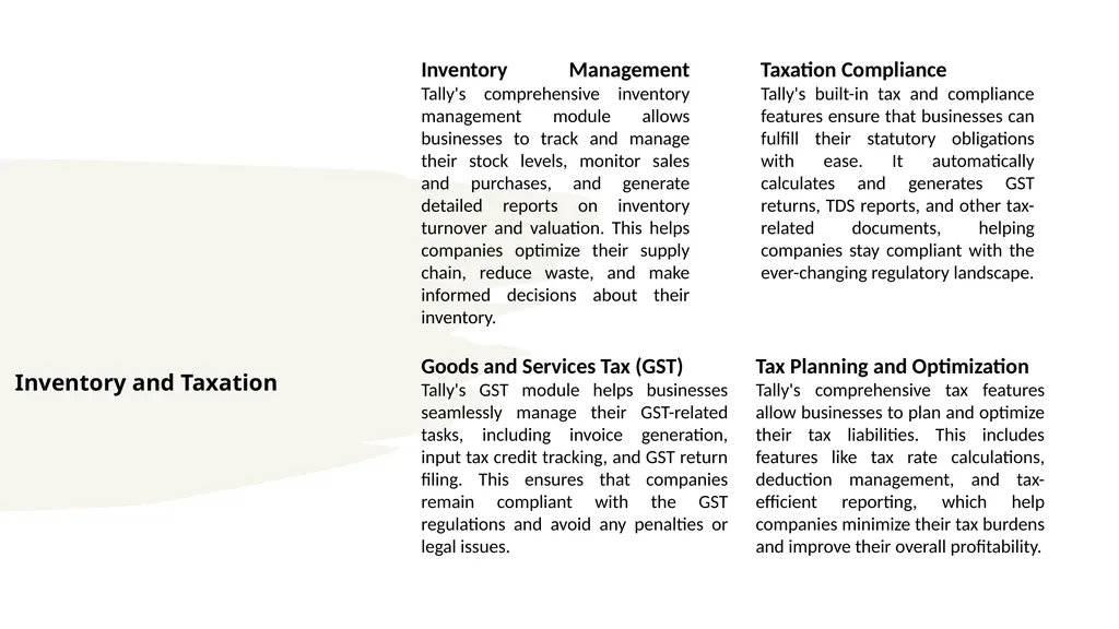 TALLY PRIME PART-A INFORMATION TECHNOLOGY MODULE 2 - slide 6 of 111