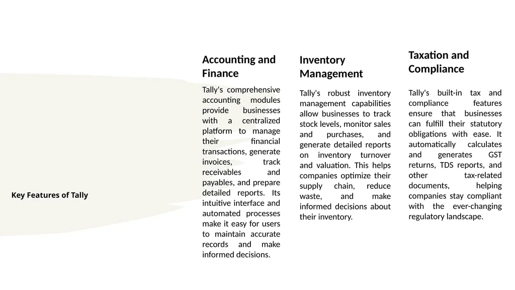 TALLY PRIME PART-A INFORMATION TECHNOLOGY MODULE 2 - slide 4 of 111