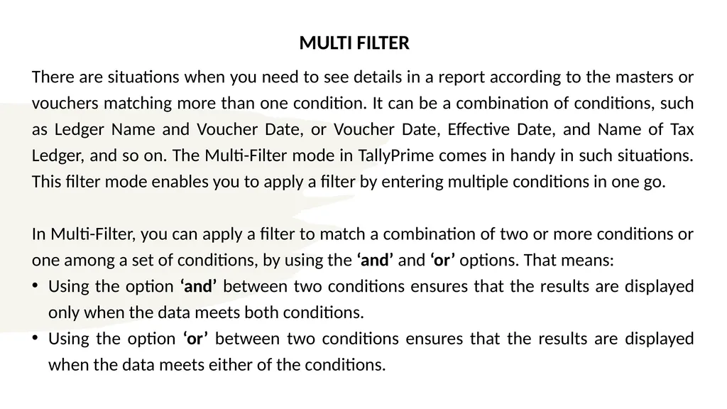 TALLY PRIME PART-A INFORMATION TECHNOLOGY MODULE 2 - slide 67 of 111