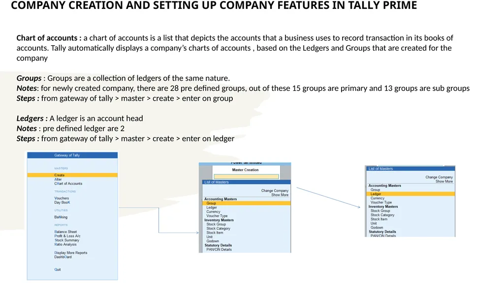 TALLY PRIME PART-A INFORMATION TECHNOLOGY MODULE 2 - slide 20 of 111