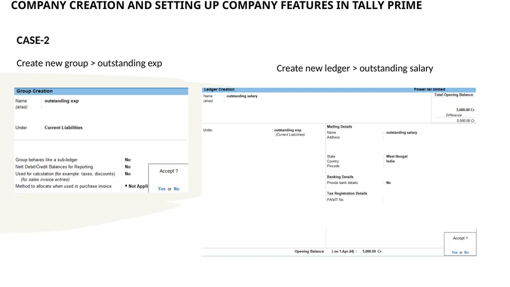 TALLY PRIME PART-A INFORMATION TECHNOLOGY MODULE 2 - slide 21 of 111