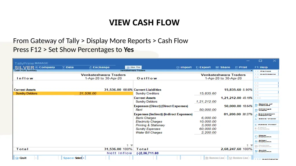 TALLY PRIME PART-A INFORMATION TECHNOLOGY MODULE 2 - slide 56 of 111