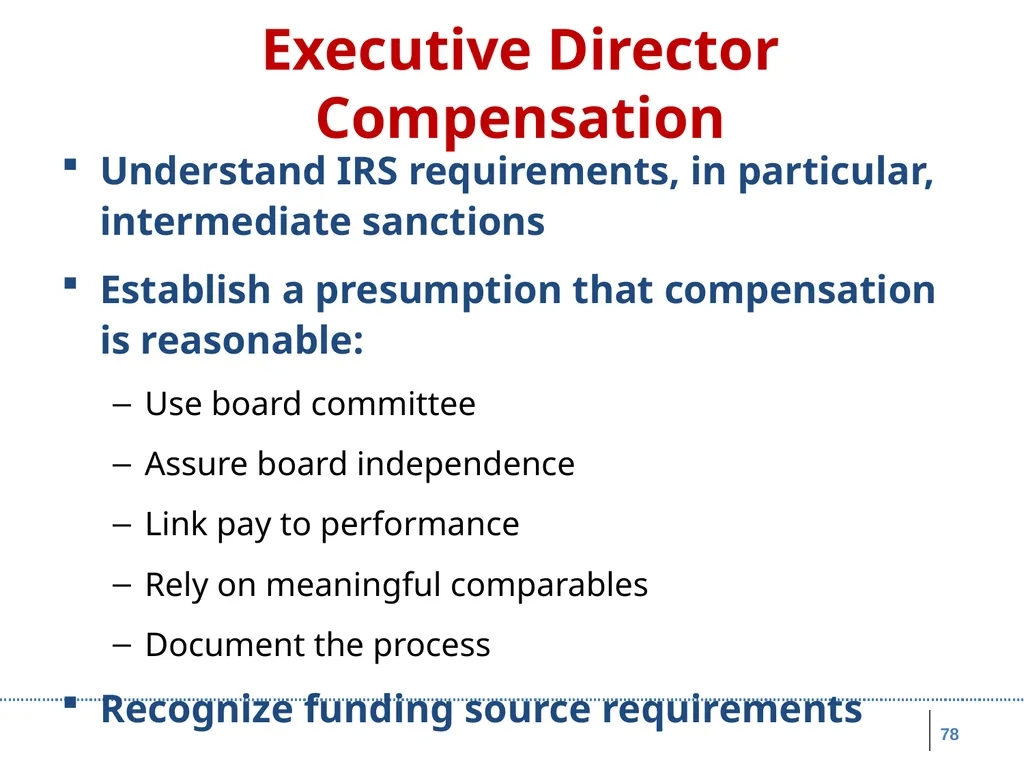 Board Roles & Responsibilities: Nonprofit - slide 78 of 86