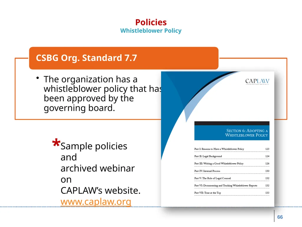 Board Roles & Responsibilities: Nonprofit - slide 66 of 86