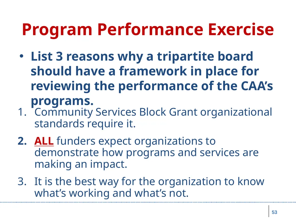 Board Roles & Responsibilities: Nonprofit - slide 53 of 86