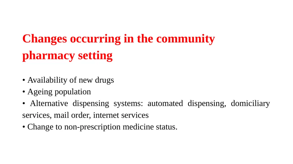 Community Pharmacy Management Dr. Haider Raheem - slide 3 of 29