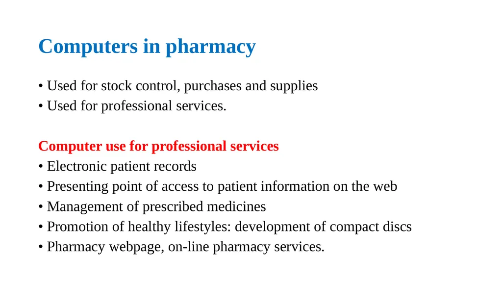 Community Pharmacy Management Dr. Haider Raheem - slide 24 of 29