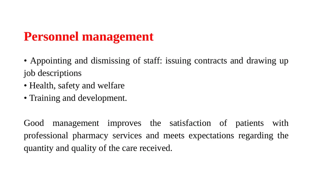Community Pharmacy Management Dr. Haider Raheem - slide 6 of 29
