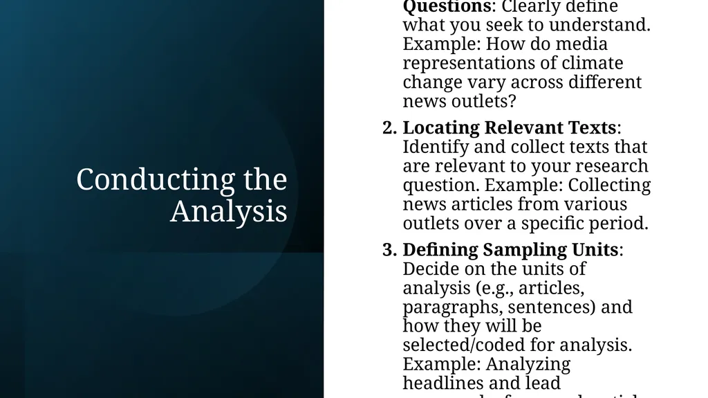 Qualitative Content Analysis: Constructing Meaning - slide 24 of 29