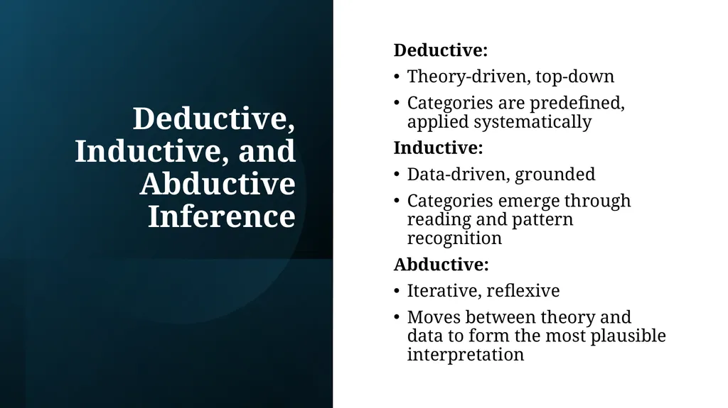 Qualitative Content Analysis: Constructing Meaning - slide 15 of 29