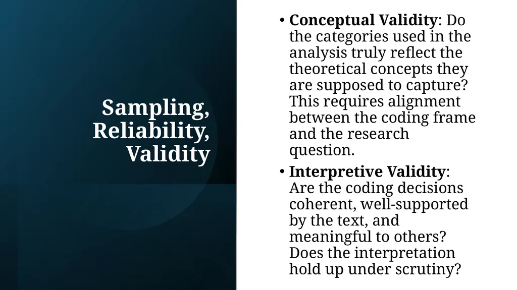 Qualitative Content Analysis: Constructing Meaning - slide 21 of 29