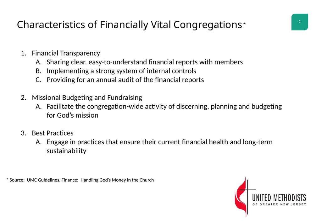 Finance Committee Workshop Characteristics of - slide 2 of 27