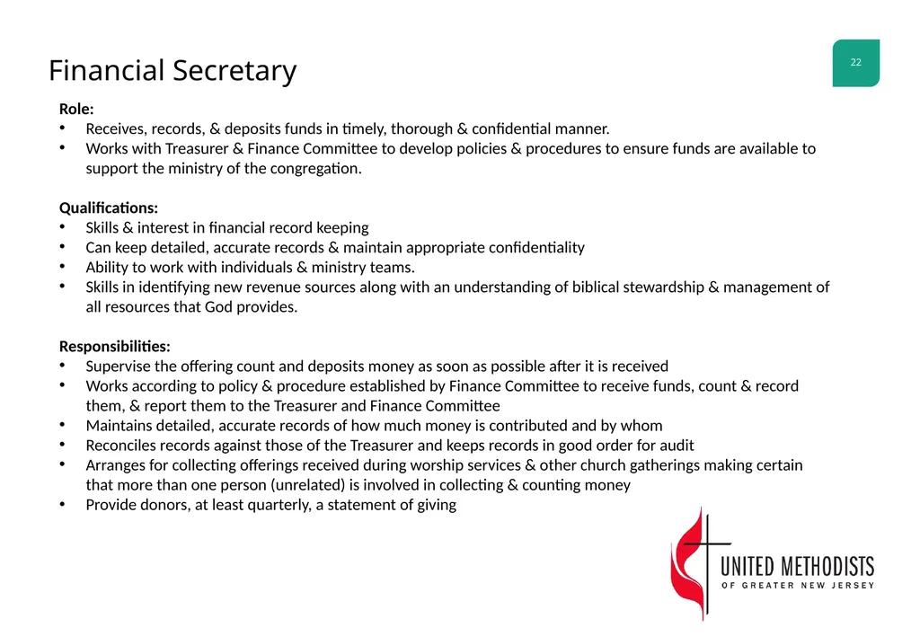Finance Committee Workshop Characteristics of - slide 22 of 27