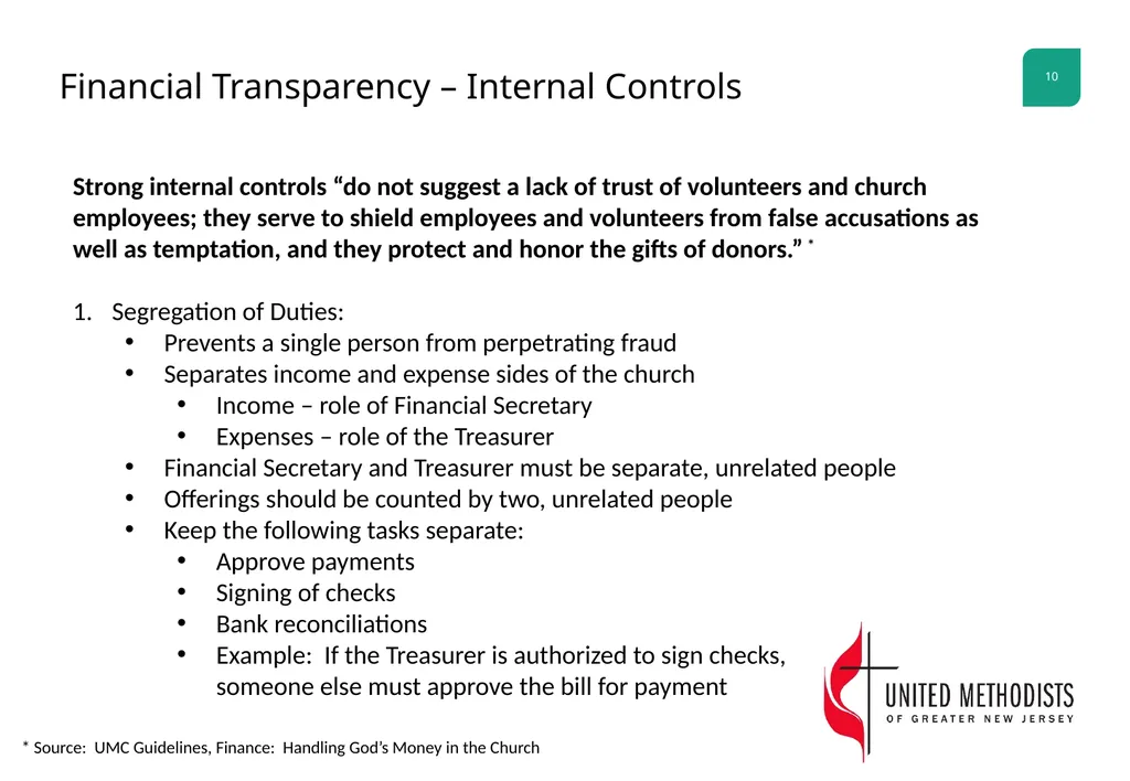 Finance Committee Workshop Characteristics of - slide 10 of 27