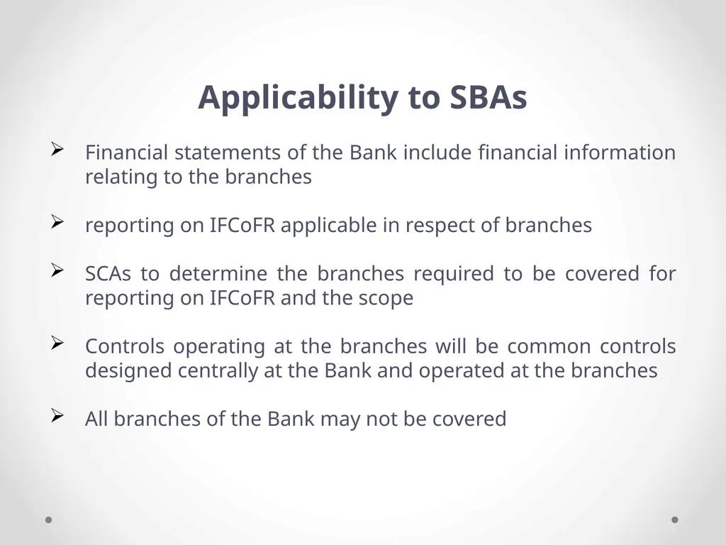 Overview of Internal Financial Control over - slide 23 of 51