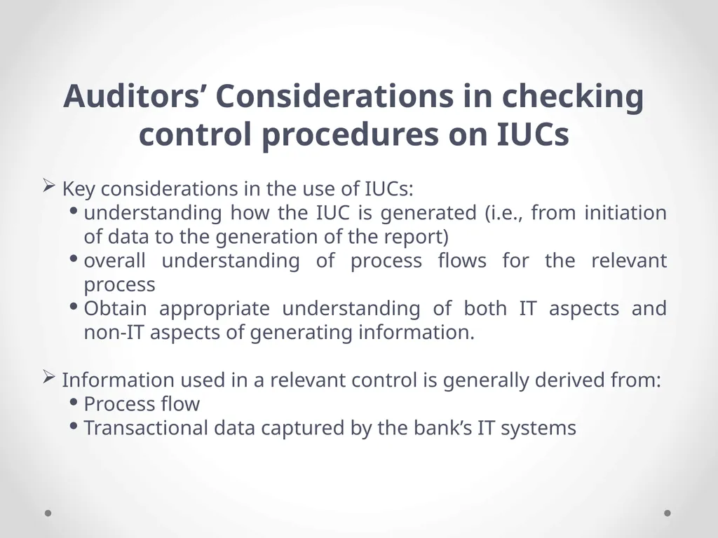 Overview of Internal Financial Control over - slide 38 of 51