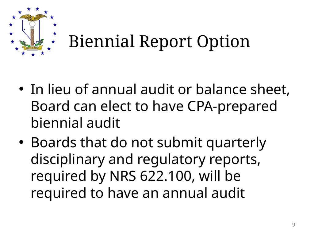 Legislative Counsel Bureau Audit Division Auditing - slide 9 of 15