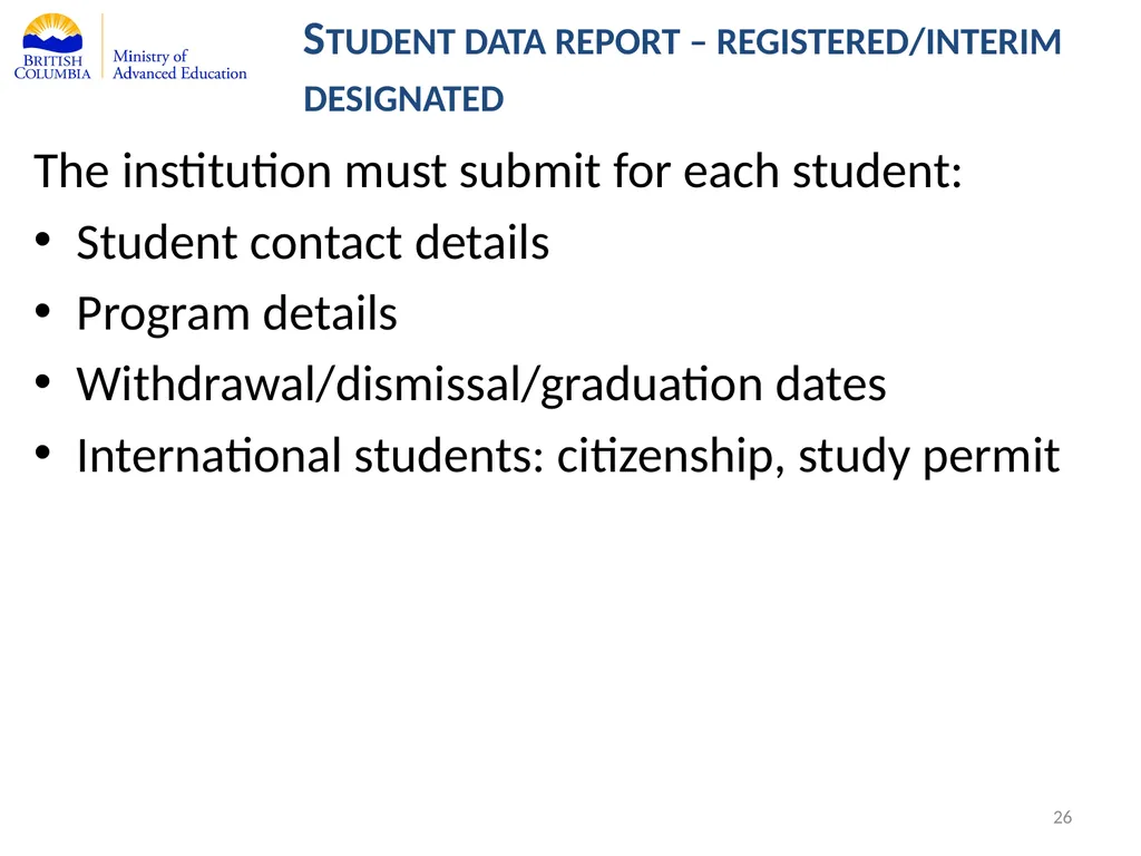 Private Training Act Information Webinar July 29, - slide 26 of 51