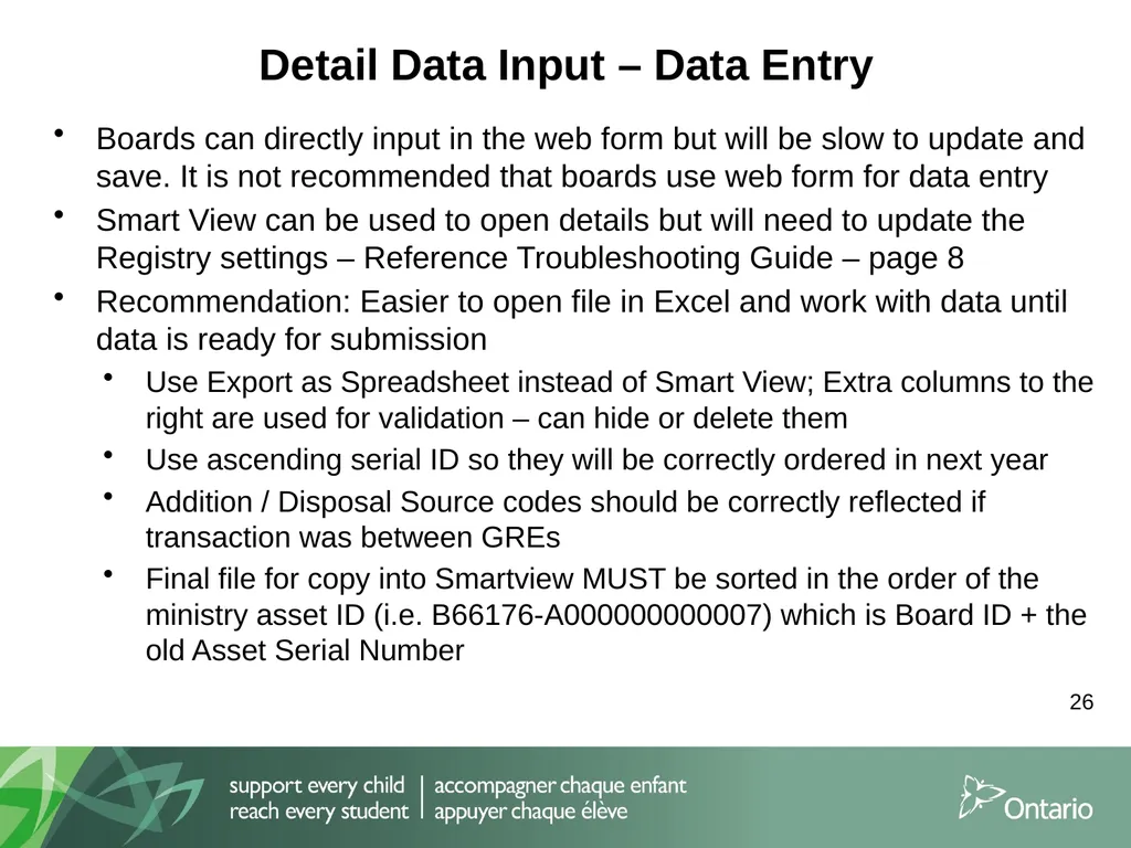 Information Session for School Boards and External - slide 26 of 90