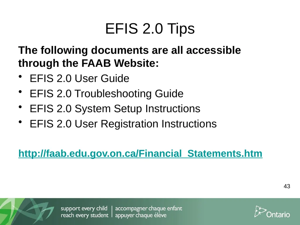 Information Session for School Boards and External - slide 43 of 90