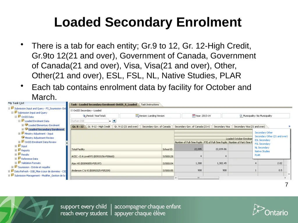 Information Session for School Boards and External - slide 7 of 90