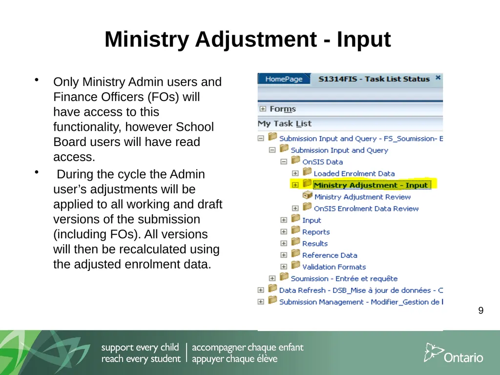 Information Session for School Boards and External - slide 9 of 90