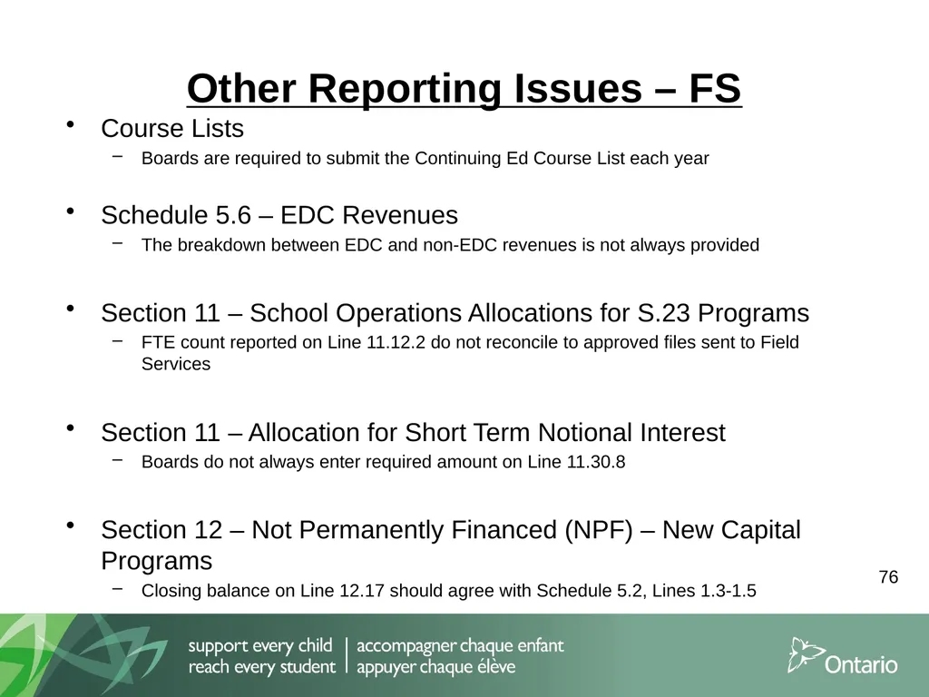 Information Session for School Boards and External - slide 76 of 90