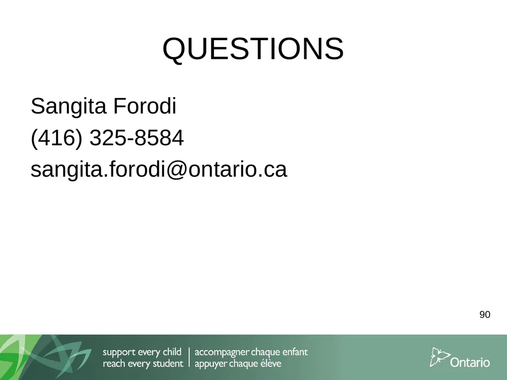 Information Session for School Boards and External - slide 90 of 90