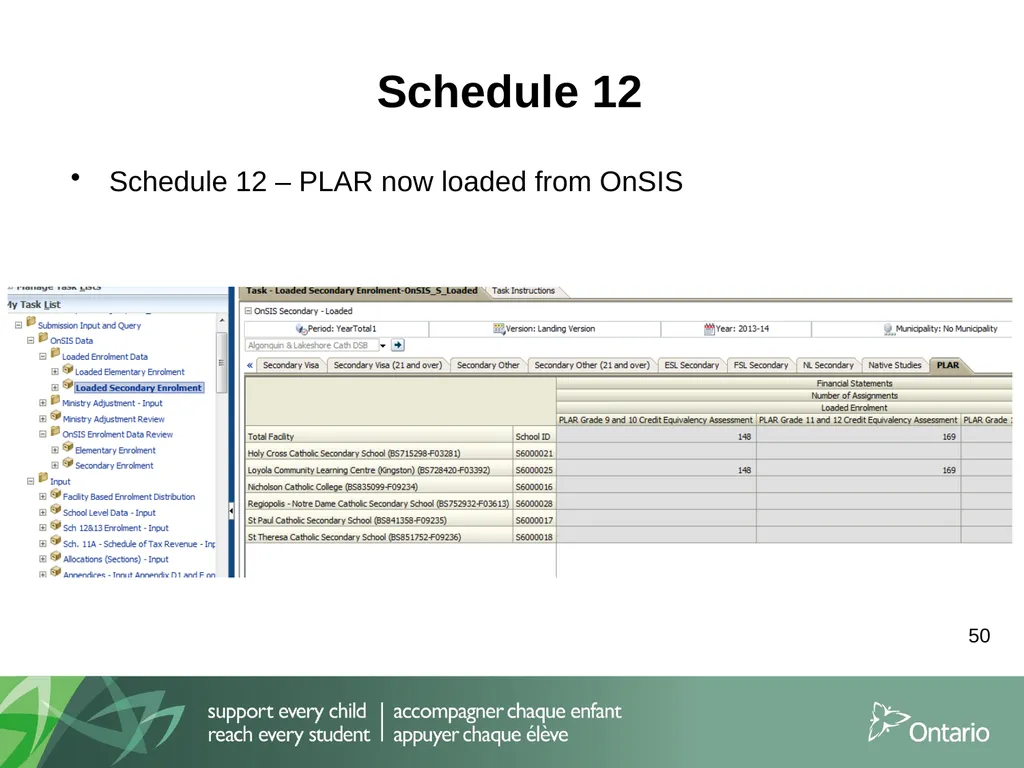 Information Session for School Boards and External - slide 50 of 90