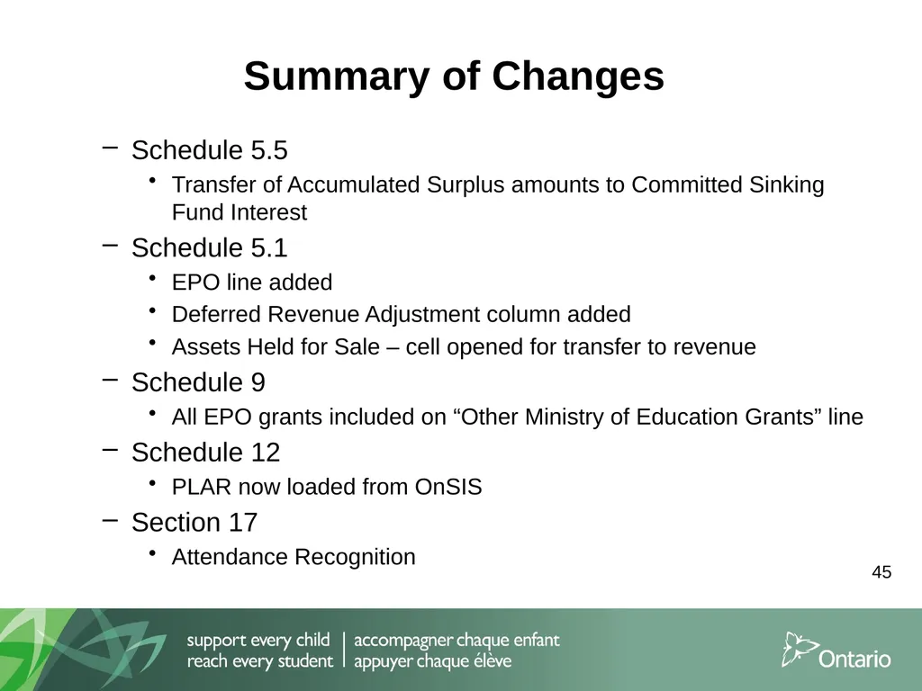 Information Session for School Boards and External - slide 45 of 90